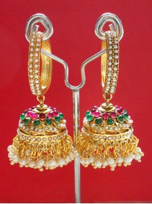 Polki Earrings